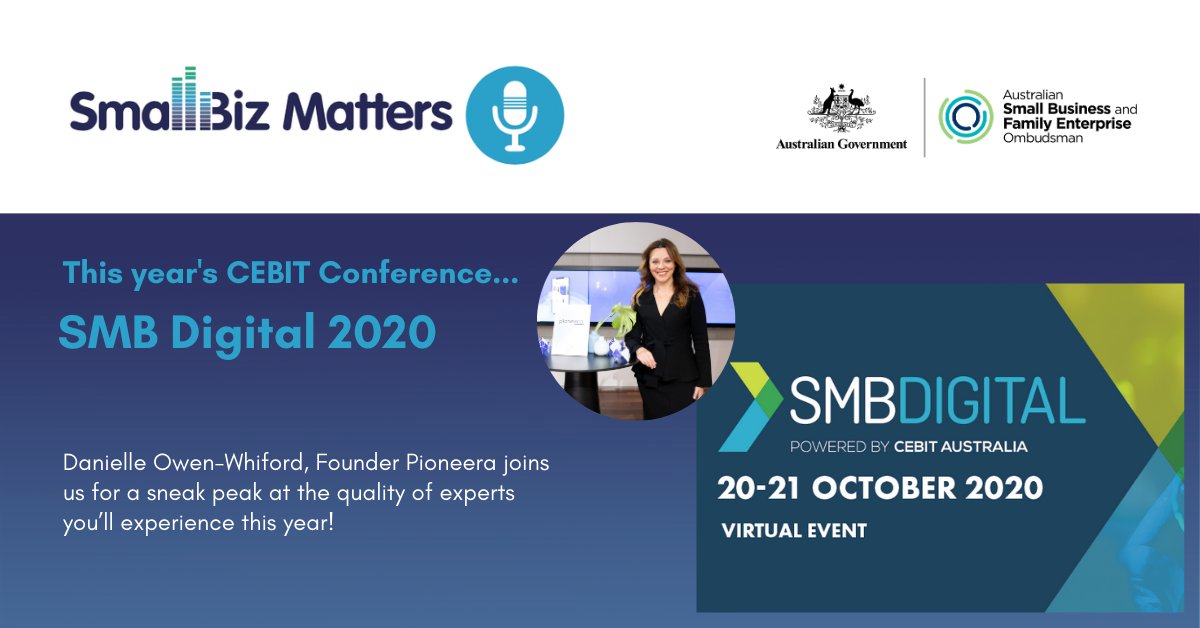 Highlights from the upcoming CEBIT SMB Digital Conference~Danielle Owen-Whitford, Pioneera Founder & Braden Voigt Lynkz Founder