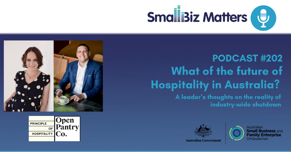 The future of Hospitality in Australia? A leaders thoughts on the industry-wide shutdown With guest Shaun de Vries Hospitality Expert & Advocate