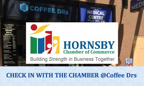 Hornsby Chamber of Commerce ~ Monthly Coffee Check-In